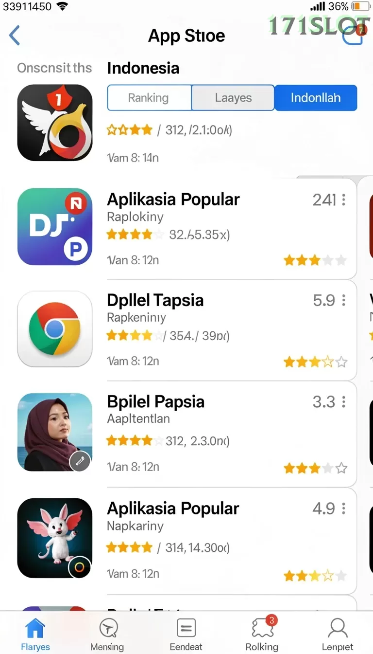 Cuplikan layar JAYABET — pengaturan akun