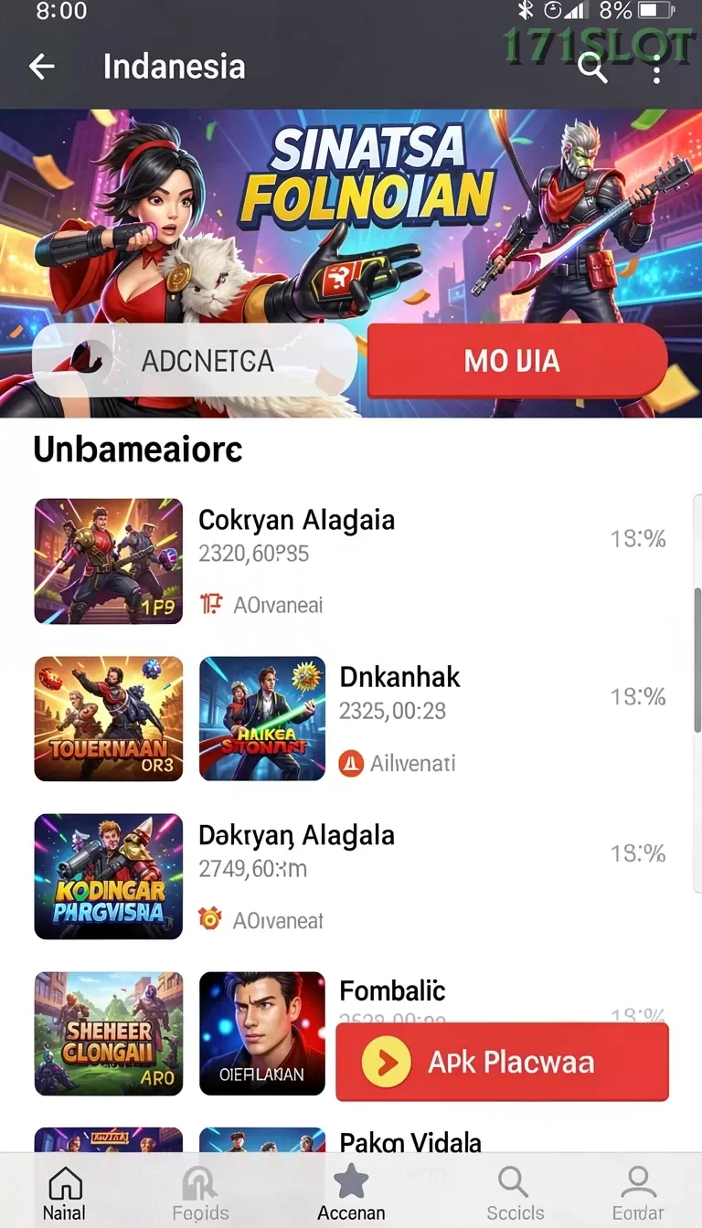 Cuplikan layar ORMASTOTO — halaman utama
