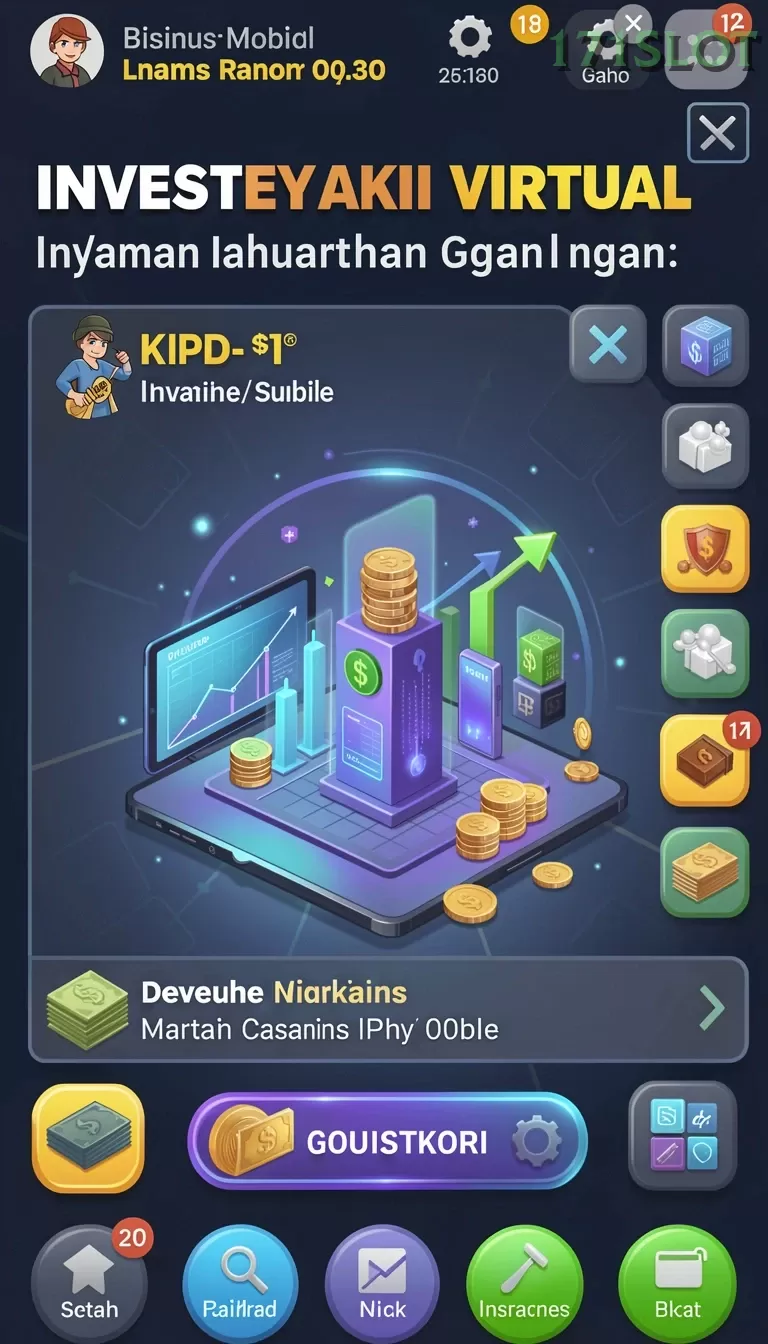 Cuplikan layar RP8 — menu navigasi